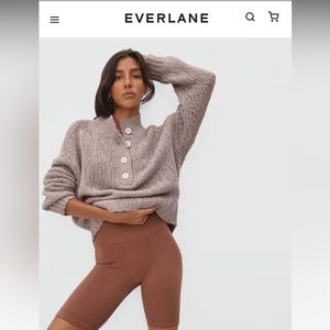 Everlane lofty knit sweater